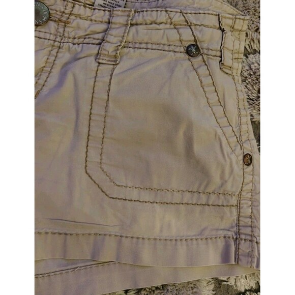 Zanda Di Shorts Size 11 Tan Pockets Cotton Style JS1444U2 - Picture 4 of 10